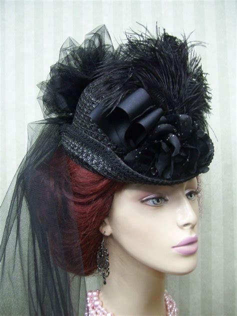 Victorian hat; I collect hats but I don't own any as beautiful as this ...