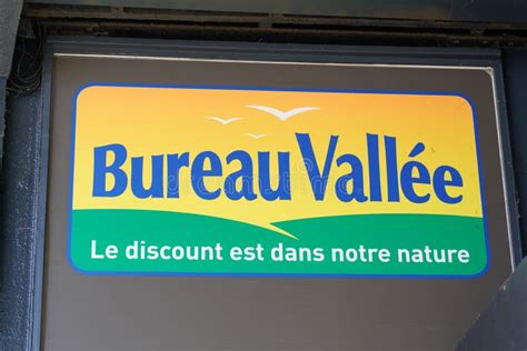 Bureau Vallee Logo Brand and Text Sign for Office Supplies Store ...