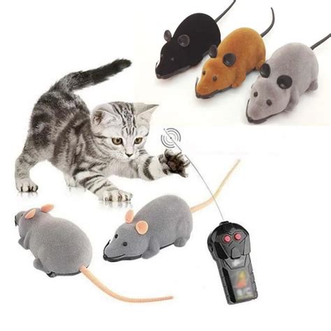 Wireless Remote Control Mouse Electronic Toy Rat Mice Toy Gift For Kids ...