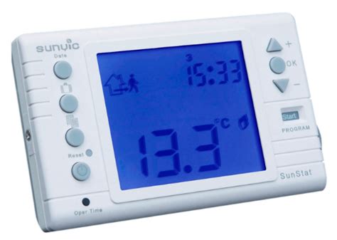 Sunvic 12570 Programmable room thermostat User Manual - thermostat.guide