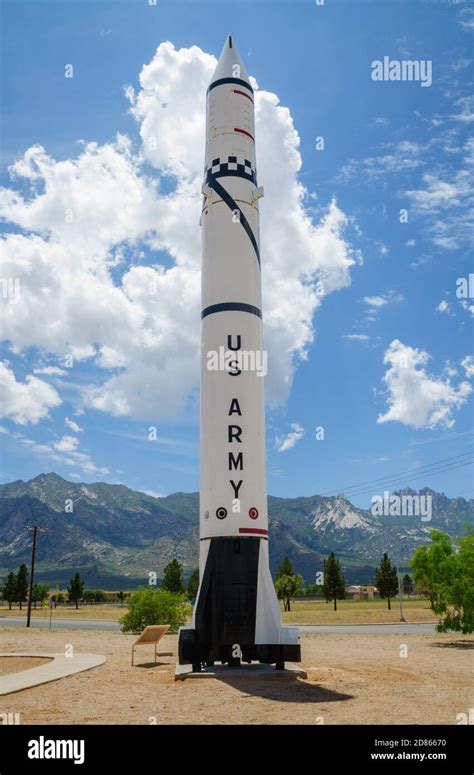 White Sands Missile Range Museum Stock Photo - Alamy