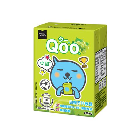 Minute Maid Qoo - Nutrition Facts & Products | Coca-Cola HK