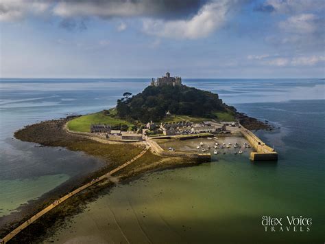 St. Michael Mount - Cornwall England (the walking path will be covered ...