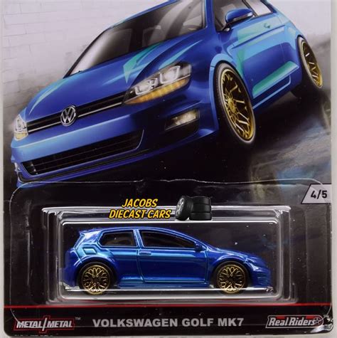 1:64 HOT WHEELS CAR CULTURE EURO STYLE - VOLKSWAGEN GOLF MK7 - 4 of 5 ...