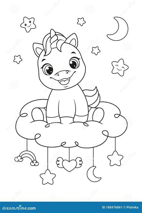 Super cute cute baby unicorn coloring pages - lopibuffalo