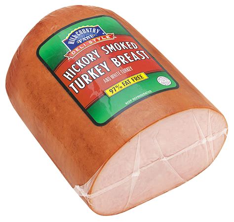 Hill Country Fare Deli Style Smoked White Turkey Breast, Sliced - Shop ...