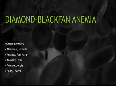 diamond-blackfan anemia