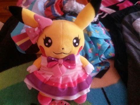 Pop Star Pikachu Plush by SkunkyRainbow270 on DeviantArt