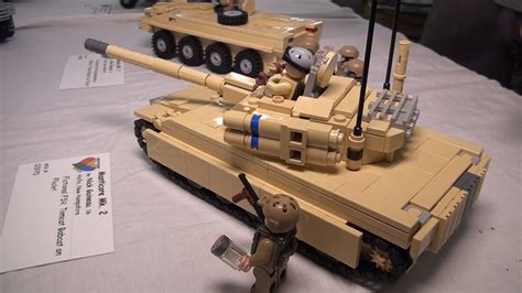 Custom LEGO military tanks WWII, modern – BrickFair New England 2015 ...