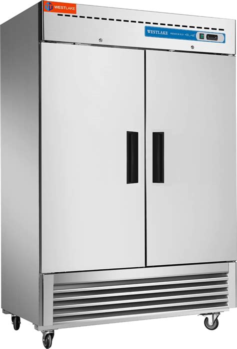 Buy WESTLAKE 54"W Commercial Refrigerator 2 door 2 Section Stainless ...