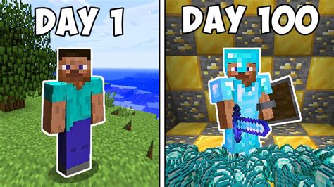 I Survived 100 Days In Minecraft! (Hindi) - Part 2 - YouTube