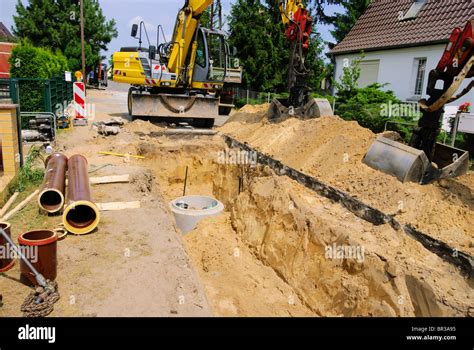 Bagger - excavator 01 Stock Photo - Alamy