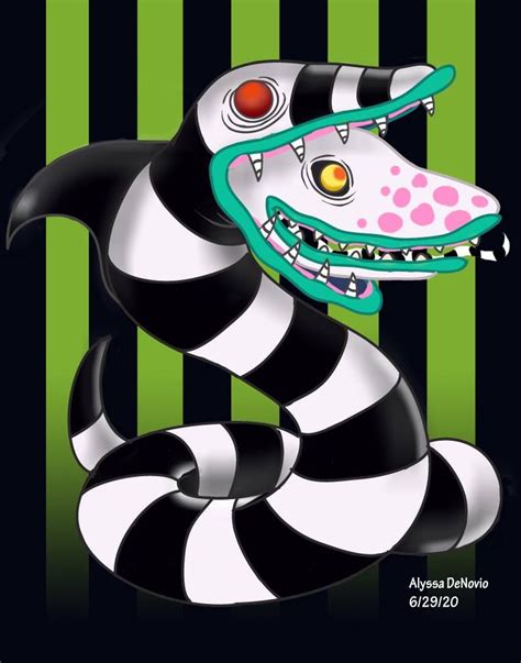 Pin by Nicole Gerland on my love of horror | Beetlejuice fan art, Tim ...