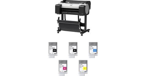 Canon imagePROGRAF TM-200 24" Printer & Extra Ink Set Kit B&H