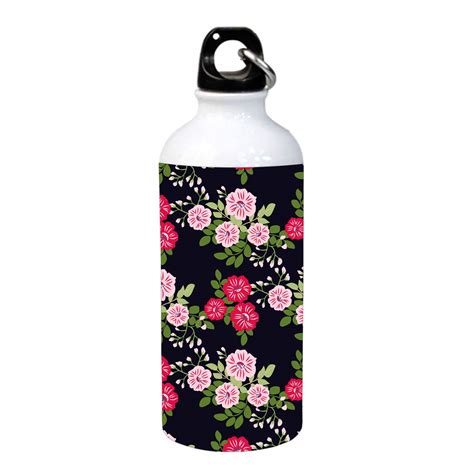 Premiercollection Fancy Floral Printed Sipper Water Bottle 600 ml ...