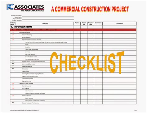 Construction Processes Review: Following The Construction Project Checklist