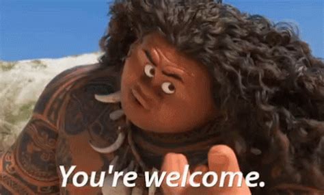 Maui Moana GIF - Maui Moana YoureWelcome - Discover & Share GIFs