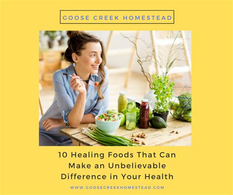 10 Healing Foods That Can Make an Unbelievable Difference in Your ...