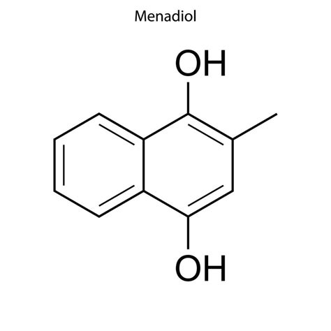 Skeletal formula of molecule. 8099882 Vector Art at Vecteezy