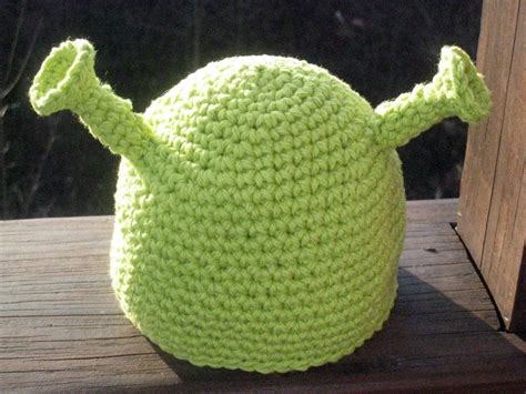 Shrek Inspired Hat Crochet Pattern - Etsy