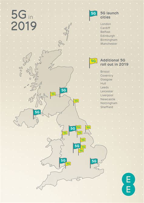 EE reveals first 16 UK cities where it will roll out 5G in 2019 ...