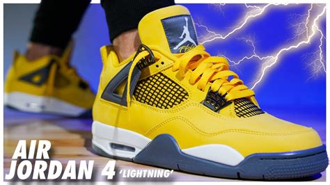 Air Jordan 4 Lightning 2021 Review - CerbeShops - Official Photos of ...