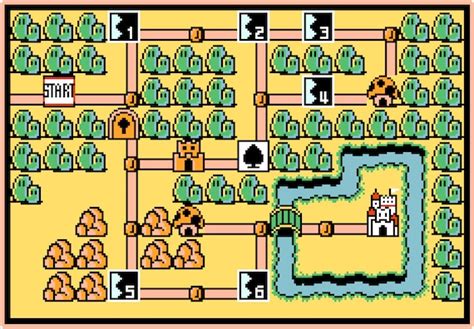 Super Mario Bros 3 World Map