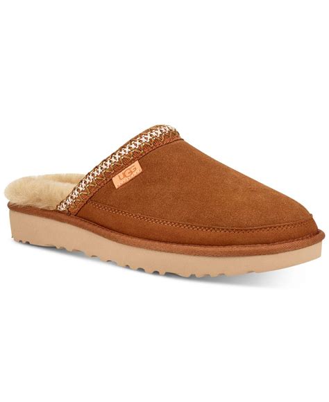 UGG Wool Tasman Slip-on Mule Slippers in Chestnut (Brown) for Men - Lyst