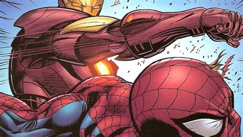 Iron-Man-vs-Spider-Man-Civil-War-Comics | GeekCity