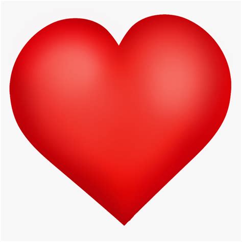 Valentine"s Day Heart Shaped - Transparent Background Heart Png, Png ...