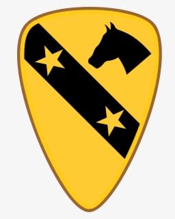 1st Cavalry Division - Us Army 1st Cavalry Logo , Free Transparent ...