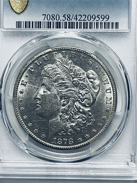 1878-CC Morgan Silver Dollar PCGS AU58 | eBay