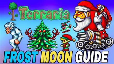 Terraria How To Summon & Defeat The Frost Moon (Christmas Event) - YouTube