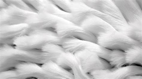 Detailed Abstract Texture A Closeup Of A Soft White Fluffy Sheet ...