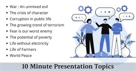 10 Minute Presentation Topics & Ideas 2023