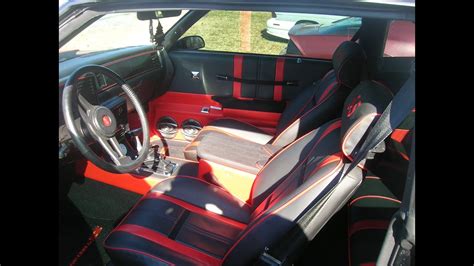 1988 Monte Carlo SS Full Custom Upholstery by Matt at SSinteriors - YouTube