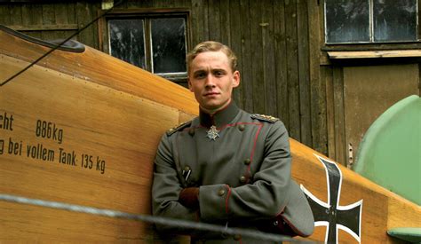 Matthias Schweighöfer as Manfred von Richthofen in "The Red Baron ...