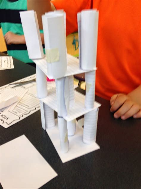 STEM Index Card Tower Challenge - Easy Prep Project- 2 Versions | Stem ...