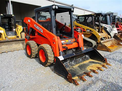 2016 KUBOTA SSV65 SKID STEER LOADER, VIN/SN:11198 - WHEELED, 2 SPEED ...