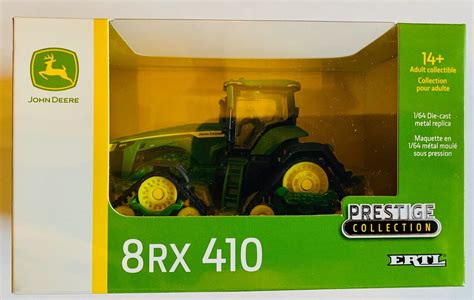 John Deere Model 8RX 410 (1/64th Scale) Prestige Model Toy Tractor ...