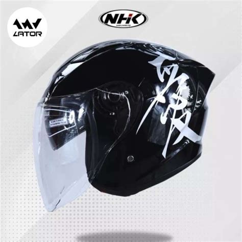 Promo Helm Nhk R1 Max Kanji New 100% Asli Type Helm Nhk R9 Helm Nhk ...