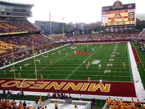 Gopher Football Games!! | Football stadiums, Football, Gopher football