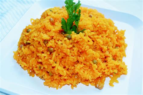 Arroz Con Gandules ( rice with green pigeon Peas)