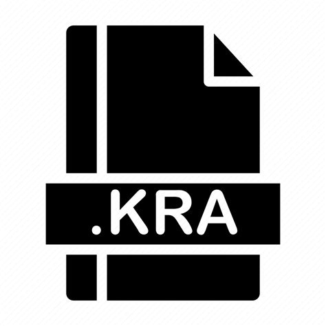 File, file extension, file format, file type, kra icon - Download on ...