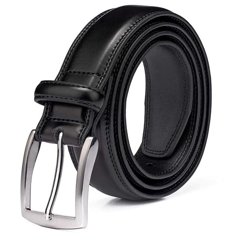 KML - Men's Belt, Genuine Leather Dress Belts for Men with Single Prong ...