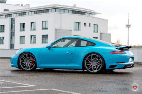 Revised Fascia of Baby Blue Porsche 911 — CARiD.com Gallery