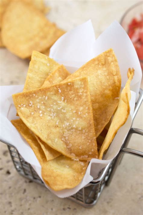 How to make homemade tortilla chips from chefsavvy.com | Recipe ...