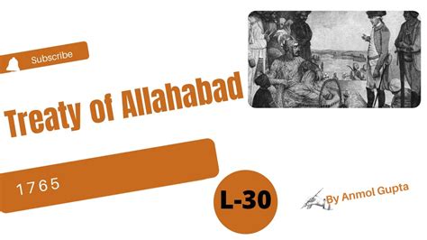 Treaty of Allahabad -1765 | Between Britishers and Shah Alam- II ,Shuja ...