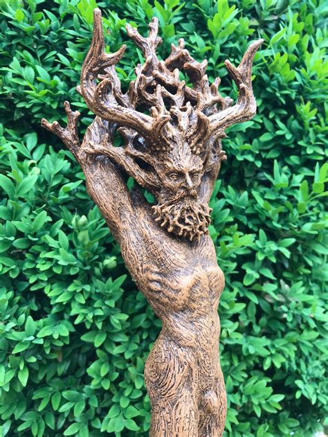 Green Man Cernunnos Statue - Etsy Australia