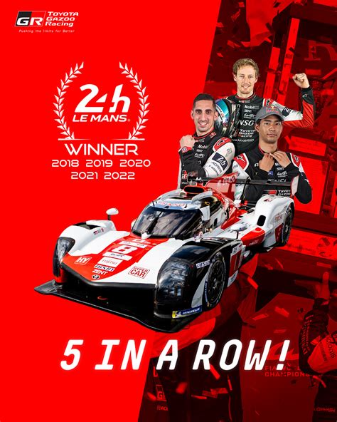 TOYOTA GAZOO Racing WEC on Twitter: "Victory!! 2022 Le Mans 24 Hours ...